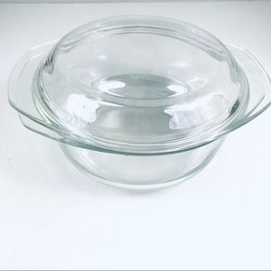 Made in France Refrigerator Dish Round Clear